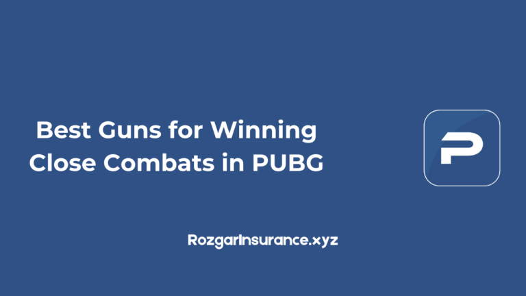 Best Guns for Winning Close Combats in PUBG